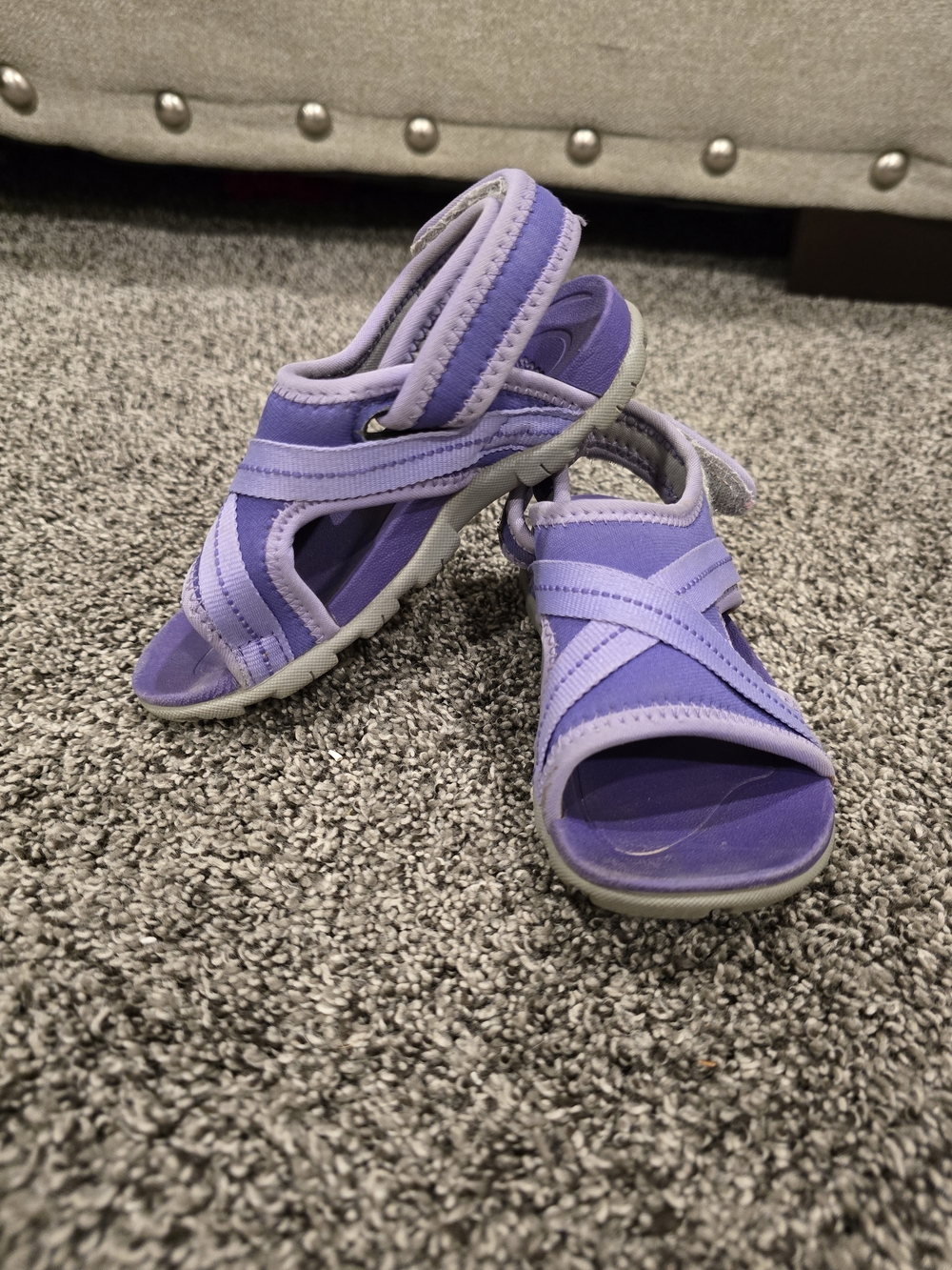 Bogs Lilac Purple Kids Sport Sandals